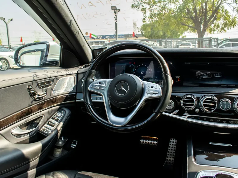 2018 Mercedes-Benz S-Class S 450 in Excellent Condition Silver Black