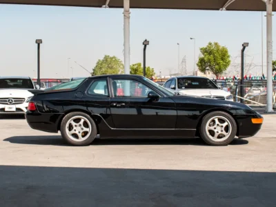 1992 Porsche 968 Club Sport 4 Cylinders Engine Black Grey Coupe