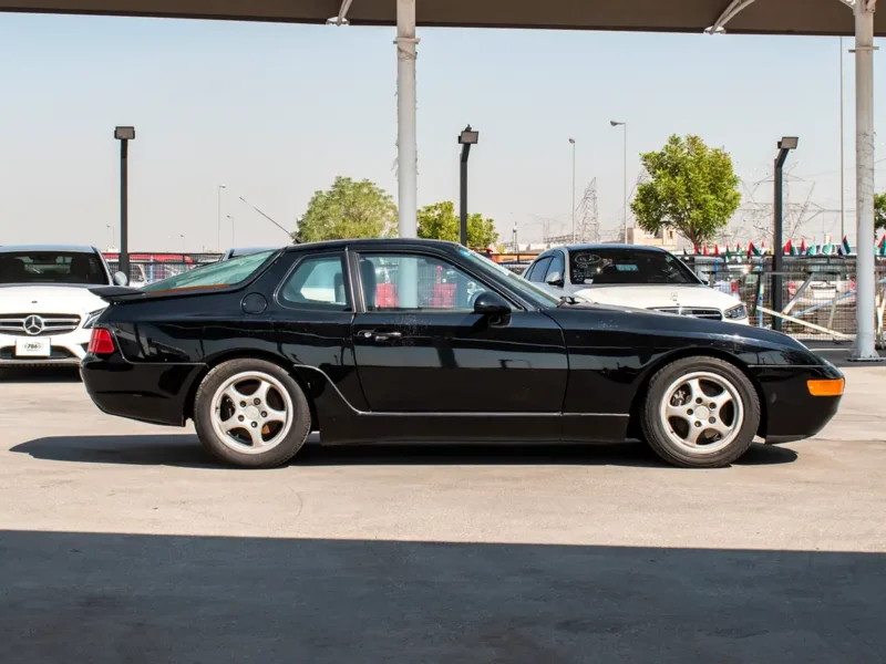 1992 Porsche 968 Club Sport 4 Cylinders Engine Black Grey Coupe
