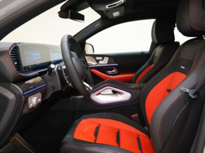 2025 Mercedes Benz GLE 53 Turbo 4MATIC+ inline 6-cylinder Engine Grey Red