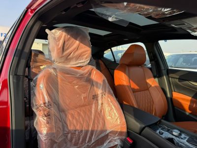 2023 Nissan Maxima SR 3.5 litres Petrol V6 Engine GCC Specs Red Tan Sedan