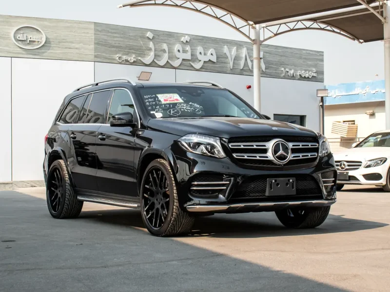 2018 Mercedes-Benz GLS-Class GLS 550 8 Cylinder Engine Black Beige SUV