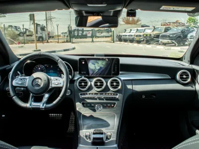 2019 Mercedes-Benz C-Class C43 AMG 6 Cylinders Engine Petrol Red Black Sedan