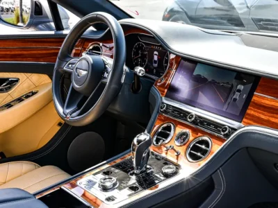 2019 Bentley Continental GT 12 Cylinder Engine Grey Beige Sedan