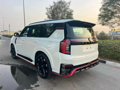 2026 Nissan Patrol NISMO 6 Cylinders Engine White Red SUV GCC Specs