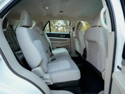 2018 Ford Explorer XLT 3.5L 6 Cylinders Engine 4WD GCC White Beige