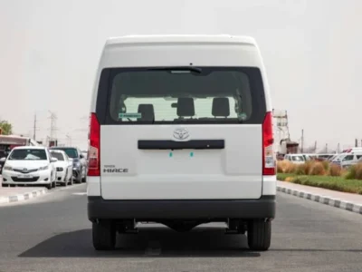 2026 Toyota Hiace High Roof Cargo 3.5L GCC Specs White Grey
