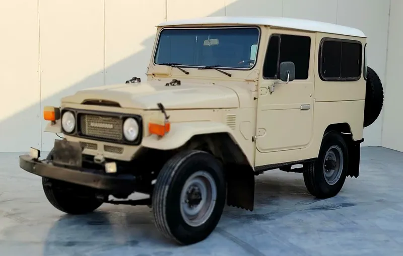 1983 Toyota Land Cruiser Base 6 Cylinders Engine Beige SUV Classic Full Original Condition