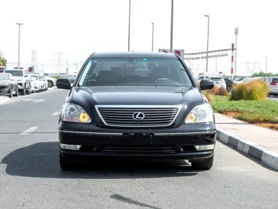 2004 Lexus LS-Series 1/2 Ultra 8 Cylinders Engine Petrol Black Sedan