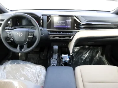 2025 Toyota Camry LE 4 Cylinders Engine Black Beige Sedan GCC Specs