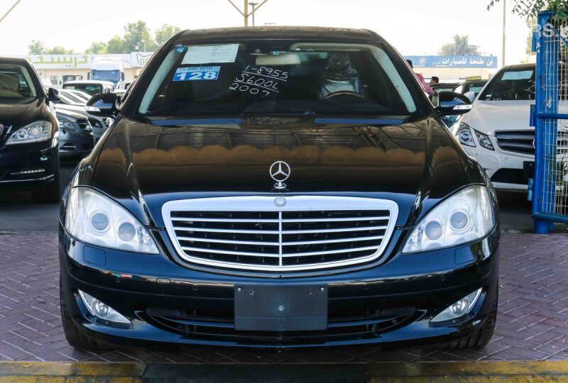 2007 Mercedes-Benz S 600L 5.5 Liters V12 Twin-Turbo Engine Black Sedan