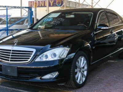 2007 Mercedes-Benz S 600L 5.5 Liters V12 Twin-Turbo Engine Black Sedan