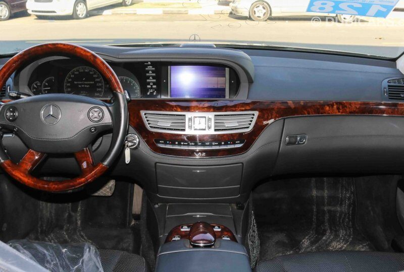 2007 Mercedes-Benz S 600L 5.5 Liters V12 Twin-Turbo Engine Black Sedan