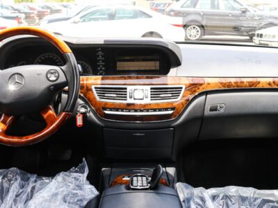 2006 Mercedes-Benz S500 5.0L V8 Cylinders Engine Black Sedan