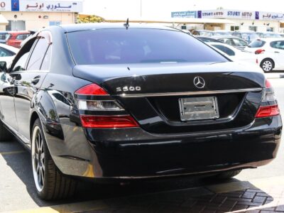 2006 Mercedes-Benz S500 5.0L V8 Cylinders Engine Black Sedan