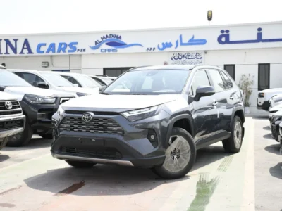 2025 Toyota RAV 4 2.5L 4 Cylinders Engine HEV Limited Grey Beige Crossover