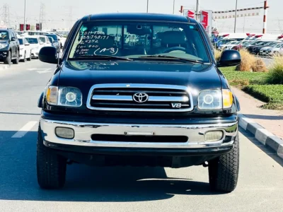 2001 Toyota Tundra Double Cab Limited 8 Cylinders Engine Black Grey Pick Up Truck