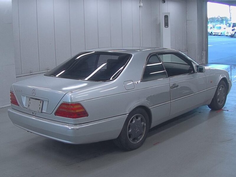 1994 Mercedes-Benz S500 5.0 Liters V8 Cylinder Engine Silver Black Sedan