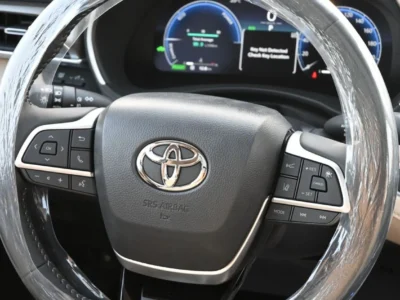 2025 Toyota Highlander 2.5L 4 Cylinders Engine Hybrid Limited Black Grey SUV