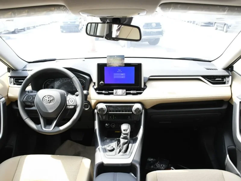 2025 Toyota RAV 4 2.5L 4 Cylinders Engine HEV Limited Grey Beige Crossover