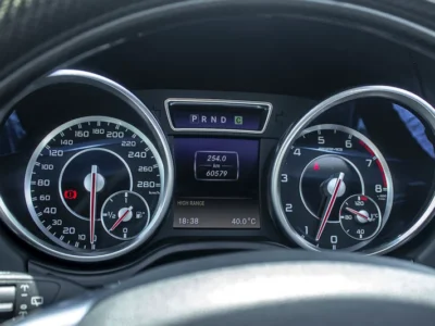 2015 Mercedes-Benz G-Class G 63 AMG 8 Cylinders Engine White Black SUV