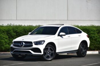 2024 Mercedes-Benz GLC 300 2.0-litre inline-4 turbo Engine White Red Sedan