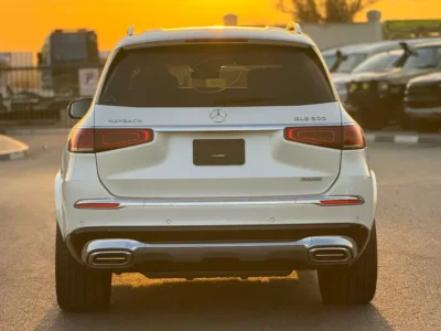 2023 Mercedes-Maybach GLS-Class GLS 600 12 Cylinders Engine White Black SUV