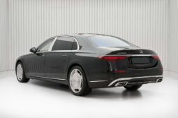 2024 Mercedes-Maybach S580 4MATIC 4.0L Twin-Turbo V8 Black Beige Sedan