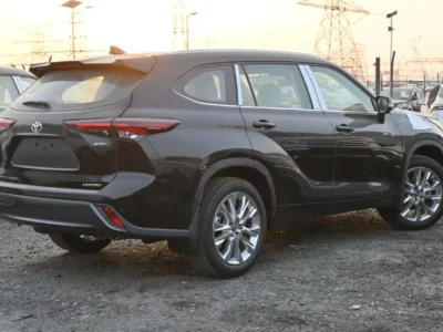 2025 Toyota Highlander 2.5L 4 Cylinders Engine Hybrid Limited Black Grey SUV