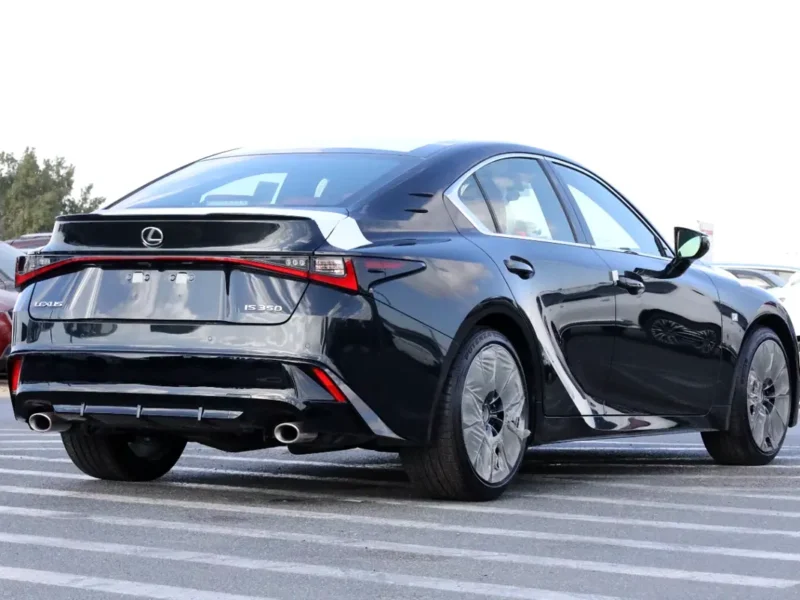 2025 Lexus IS-Series Other 6 Cylinders Engine Black Red Sedan GCC Specs