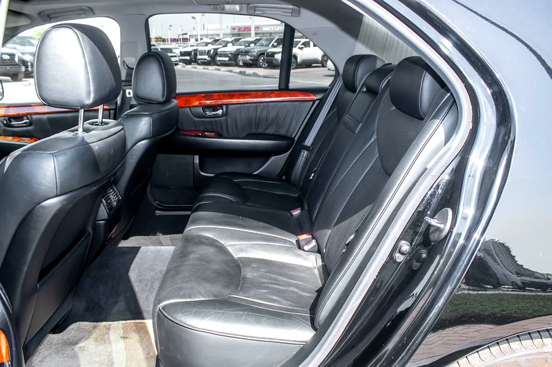 2004 Lexus LS-Series 1/2 Ultra 8 Cylinders Engine Petrol Black Sedan