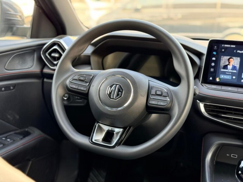 2025 MG 5 MG 1.5 Litre 4 Cylinders Engine Petrol Grey Black Sedan