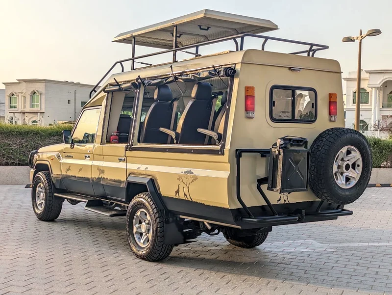 2019 Toyota Land Cruiser 70 Other 6 Cylinders Engine Beige Brown GCC Specs