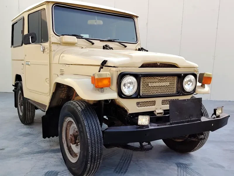 1983 Toyota Land Cruiser Base 6 Cylinders Engine Beige SUV Classic Full Original Condition