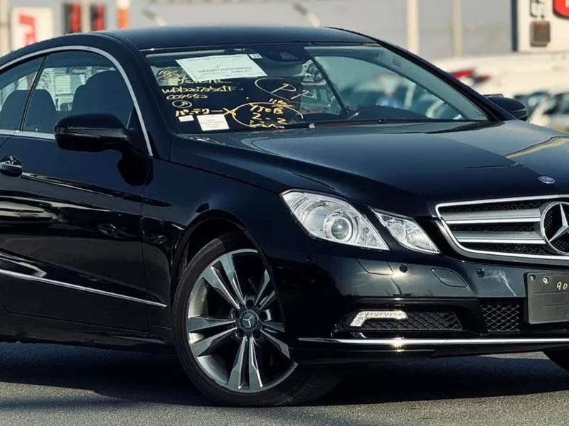 2009 Mercedes-Benz E-Class E 350 6 Cylinders Engine Black Coupe CLEAN TITLE