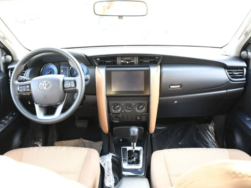 2026 Toyota Fortuner 2.4L V4 Diesel Automatic White Tan SUV GCC specs