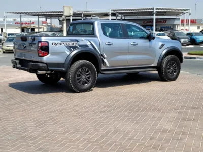 2025 Ford Ranger Raptor 3.0L 6 Cylinder Engine PETROL GCC SPECS Grey Black