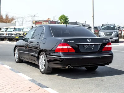 2004 Lexus LS-Series 1/2 Ultra 8 Cylinders Engine Petrol Black Sedan