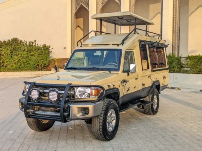 2019 Toyota Land Cruiser 70 Other 6 Cylinders Engine Beige Brown GCC Specs