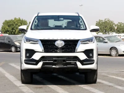 2025 Toyota Fortuner SR5 6 Cylinders Engine White Tan SUV GCC Specs