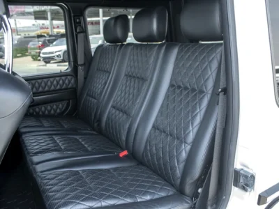 2015 Mercedes-Benz G-Class G 63 AMG 8 Cylinders Engine White Black SUV