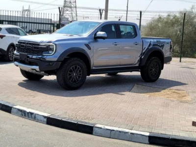 2025 Ford Ranger Raptor 3.0L 6 Cylinder Engine PETROL GCC SPECS Grey Black