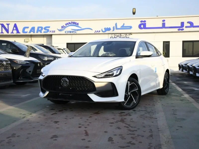 2025 MG GT 1.5L 4 Cylinders Engine Turbo Petrol GCC Specs White Black Sedan