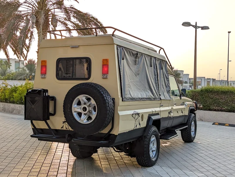 2019 Toyota Land Cruiser 70 Other 6 Cylinders Engine Beige Brown GCC Specs