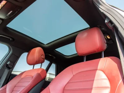 2016 Mercedes-Benz C-Class C450 4MATIC 6 Cylinder Engine White Red Wagon