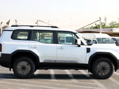 2024 Toyota Prado 4 Cylinders Engine Other White Beige SUV GCC Specs