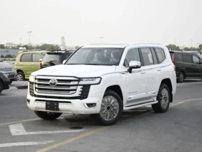 2025 Toyota Land Cruiser 4.0L 6 Cylinders Engine High AT Petrol White Black SUV