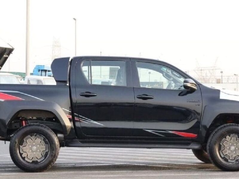 2025 Toyota Hilux GR Sport 4.0L 6 Cylinders Petrol Engine Black Pick Up Truck