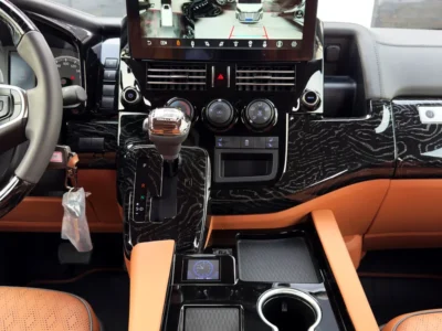 TOYOTA HIACE VIP 3.5 PTR 4 Cylinders A/T 2025 Black Orange Van GCC Specs