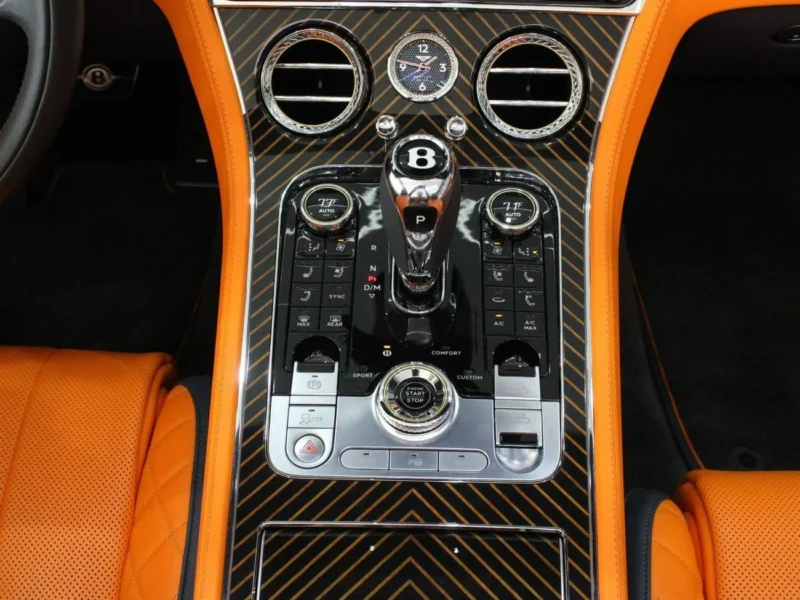 2023 Bentley Continental GT 4.0T V8 Engine Blue Orange Convertible